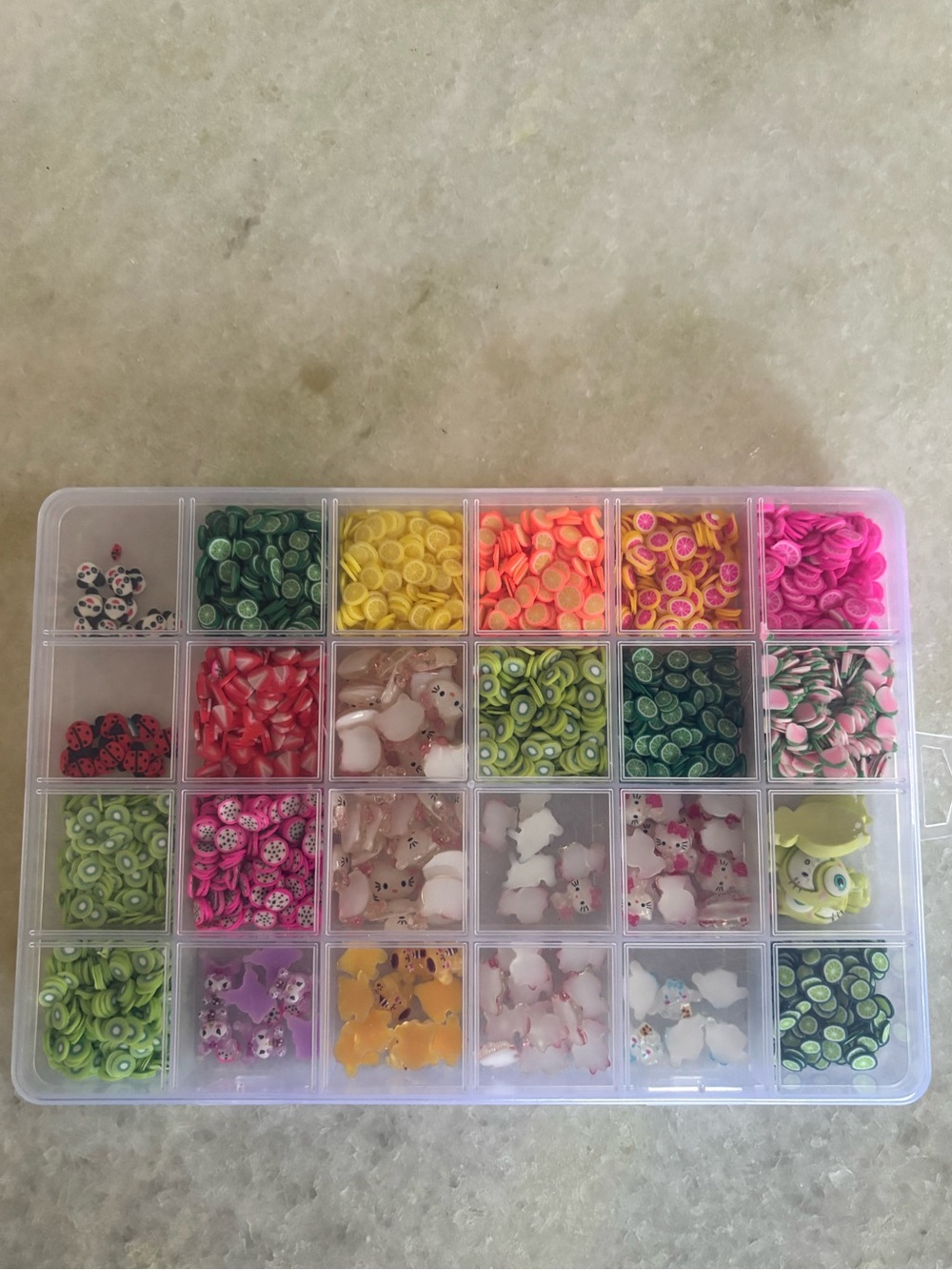 Nail charm assortment